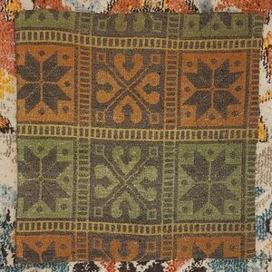 Vintage Turkish Kilim boho pillow cover 20" x 20" brand new